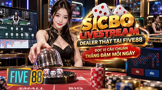 Sicbo Livestream Dealer Thật Tại FIVE88