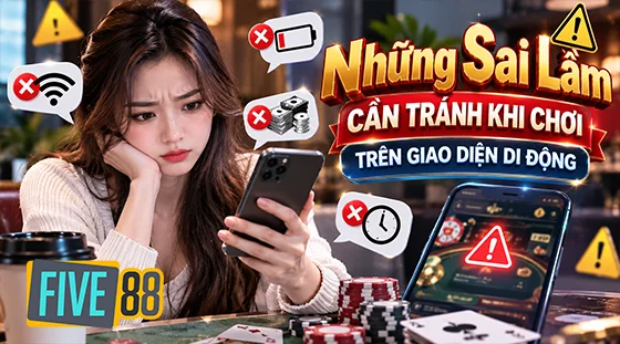 Sai lầm cần tránh